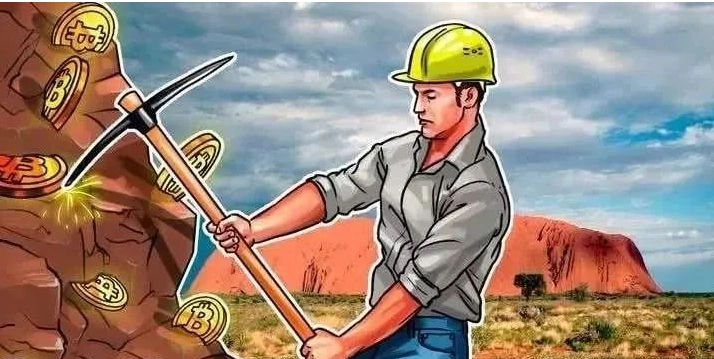 A miner examining the performance of their ASIC mining rigs in Mexico.